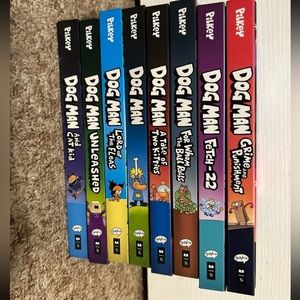 Dog man books brand new condition can negotiate price to buy individual book(s)